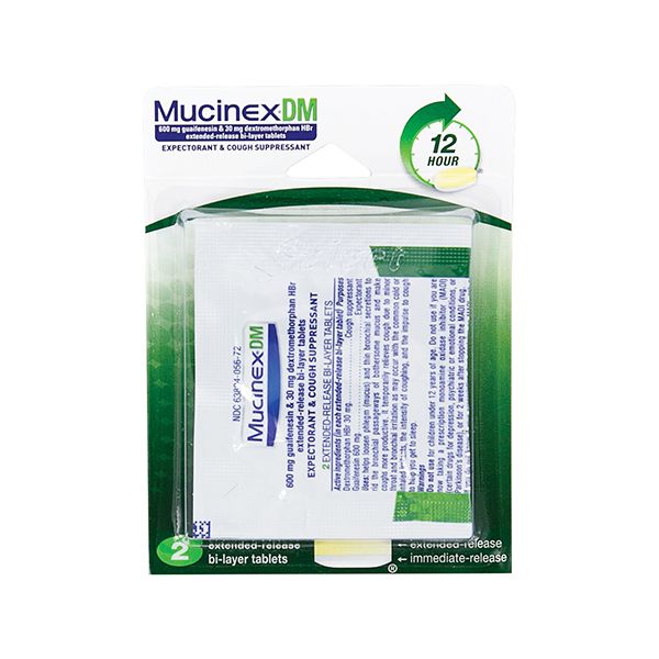 Mucinex DM Single Dose Individual Packets