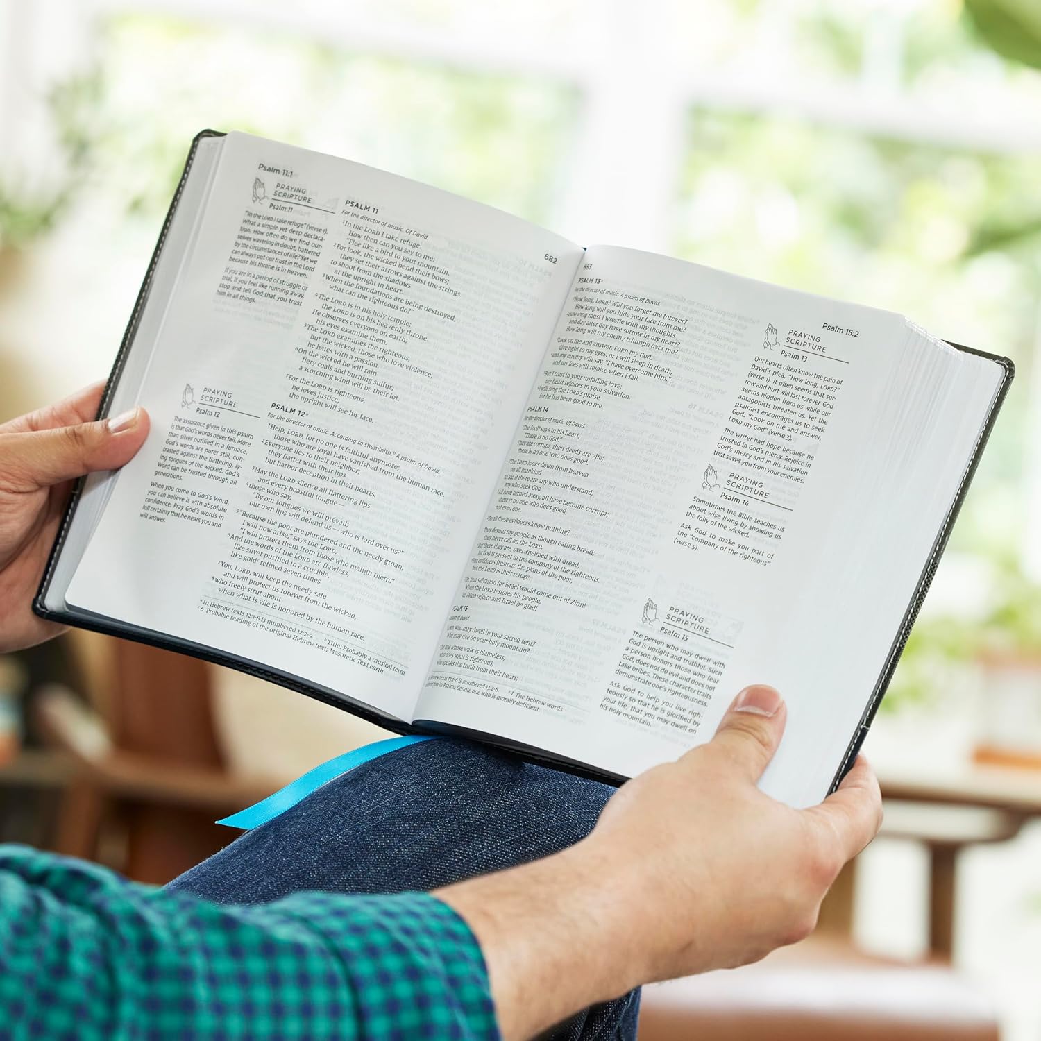 NIV The Prayer Bible: Pray God’s Word Cover to Cover (Hardcover)