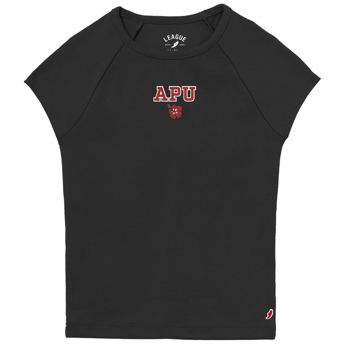 League APU Hibiscus Ribbed T-shirt