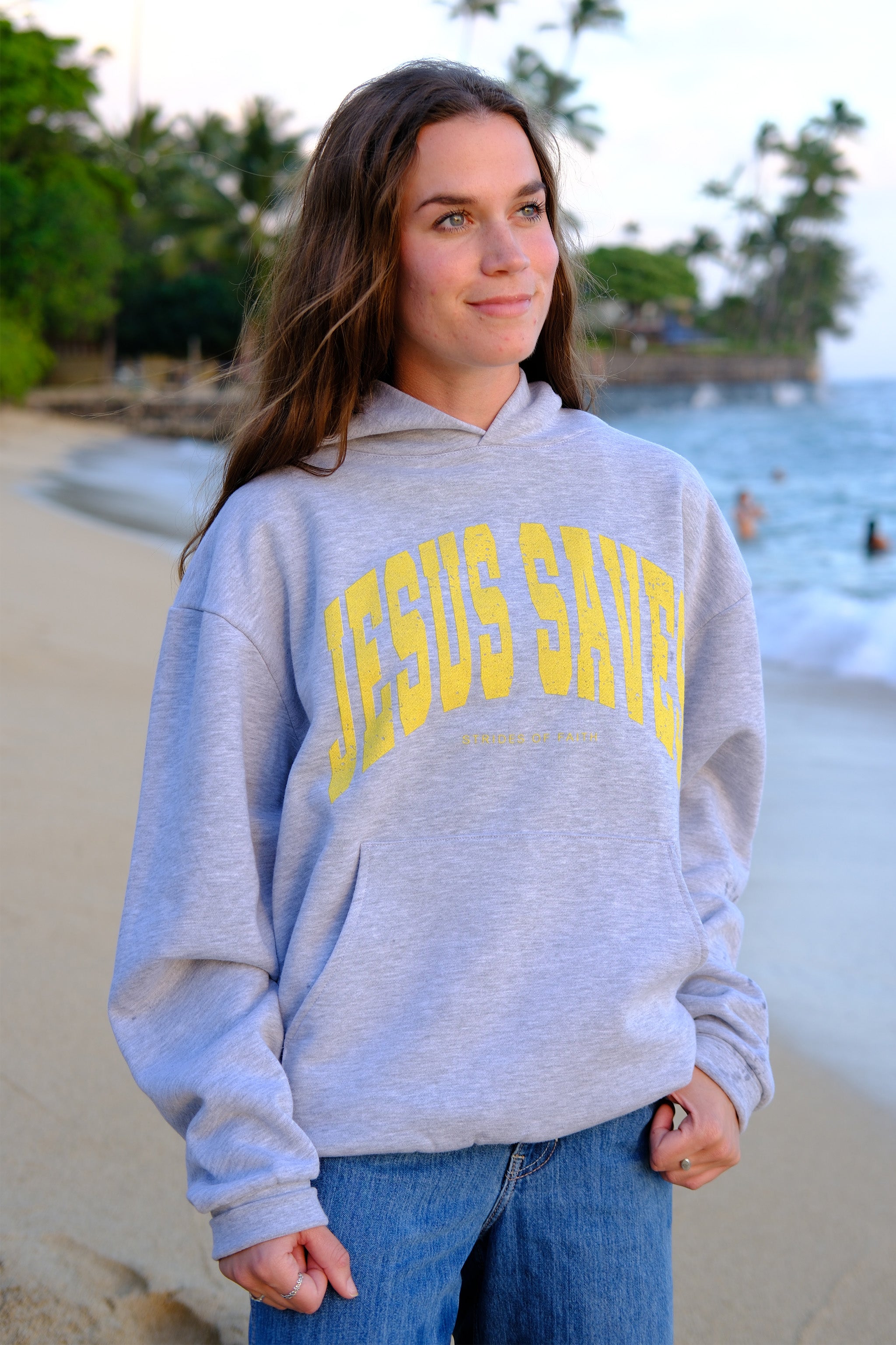 Jesus Saves Vintage Hoodie