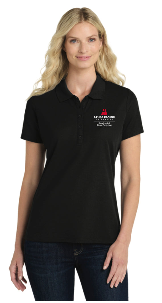 Dept. of Clinical Psychology Port Authority Women's SuperPro React Polo.