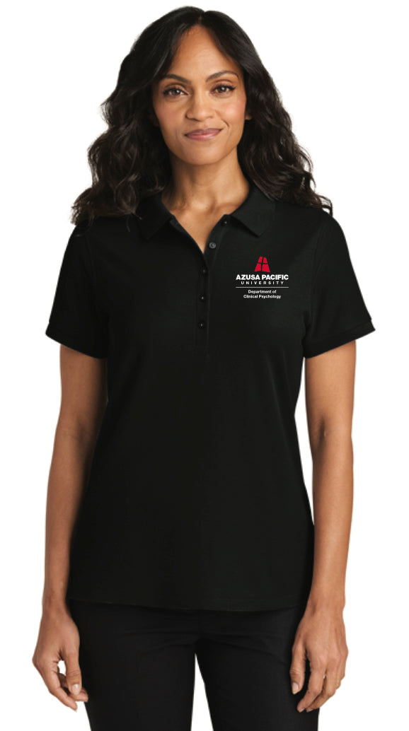Dept. of Clinical Psychology Port Authority Women's Wearever Signature Pique Polo