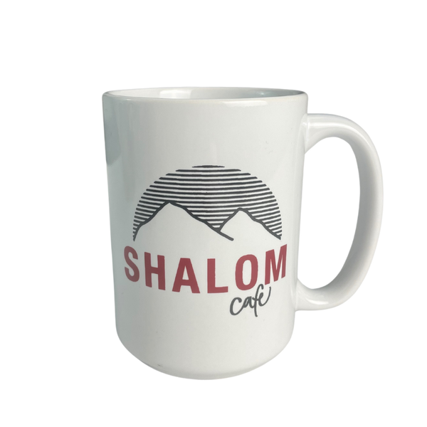Shalom Cafe Go W/ God & Coffee Mug