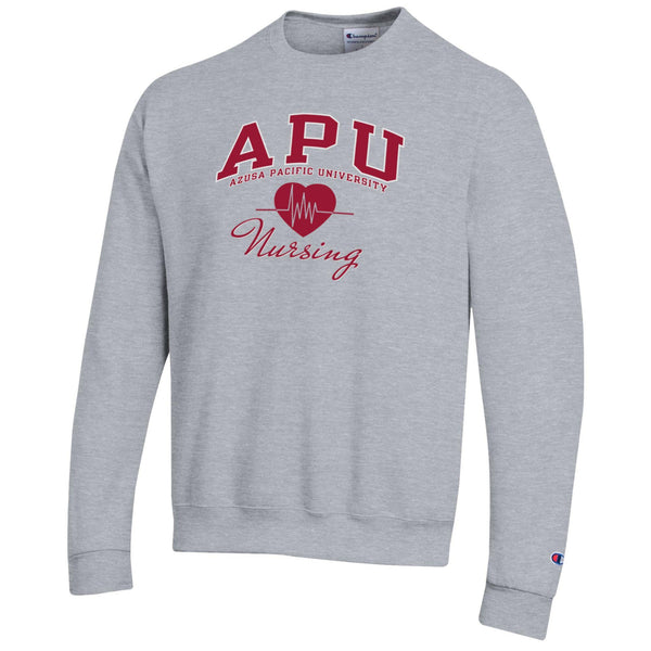 Nursing Sweatshirt Arched APU with Heart Beat