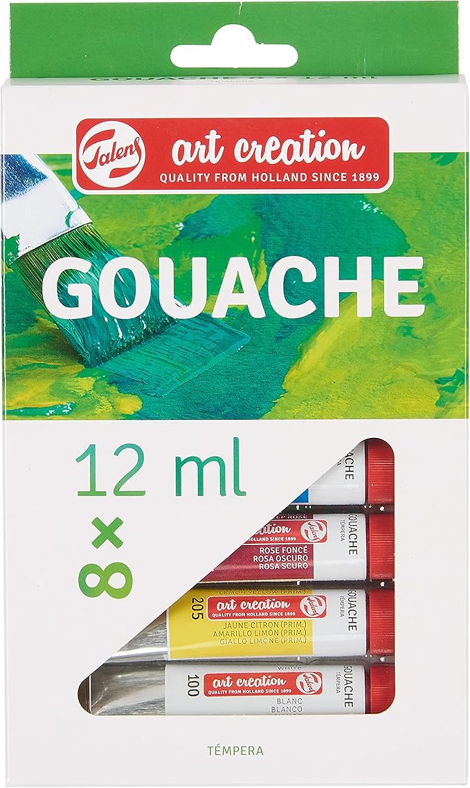 Talens Art Creations Gouache Set 8PK