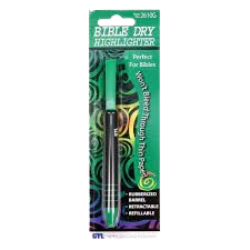 Bible Dry Highlighter Green