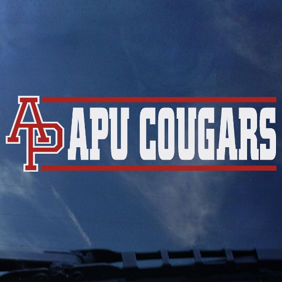 AP/APU Cougars Decal