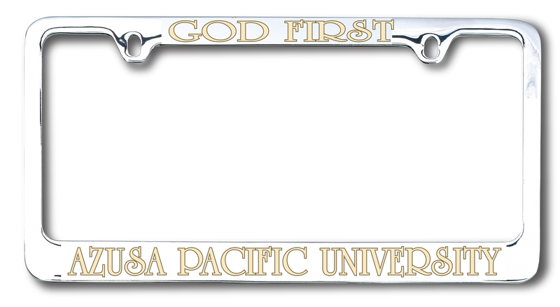 God First APU Gold License Frame