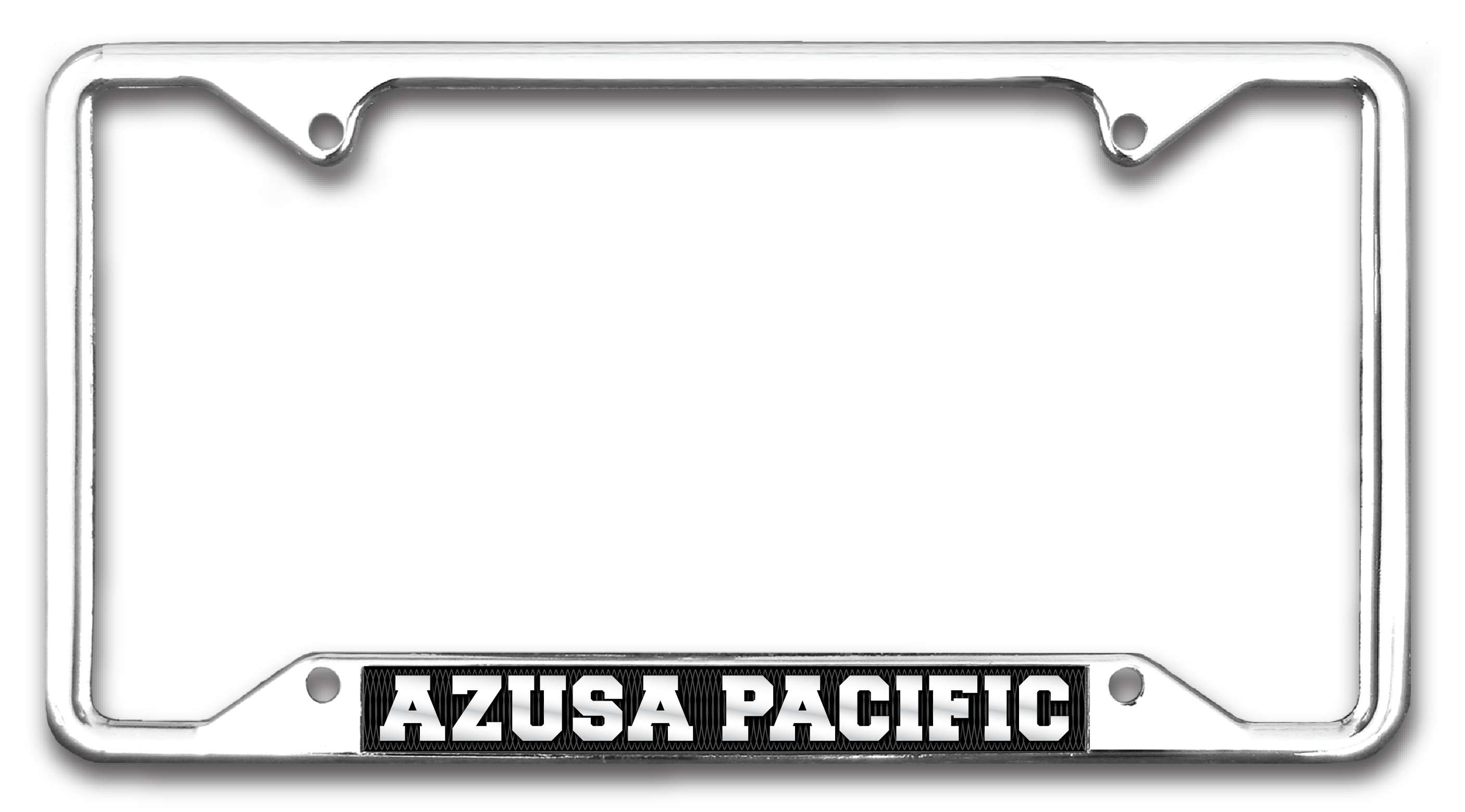 License Frame, Azusa Pacific (Chrome)