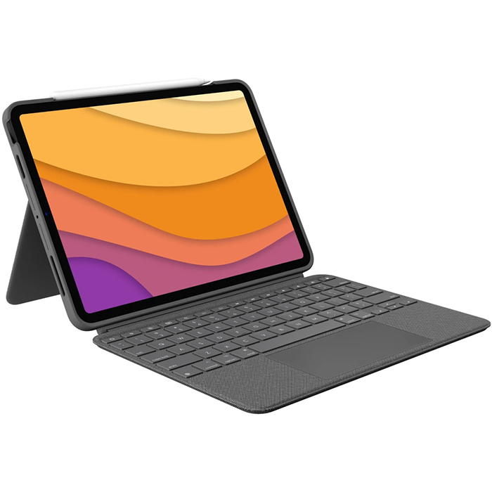 Combo Touch Keyboard/Cover Case for iPad Air, Oxford Gray