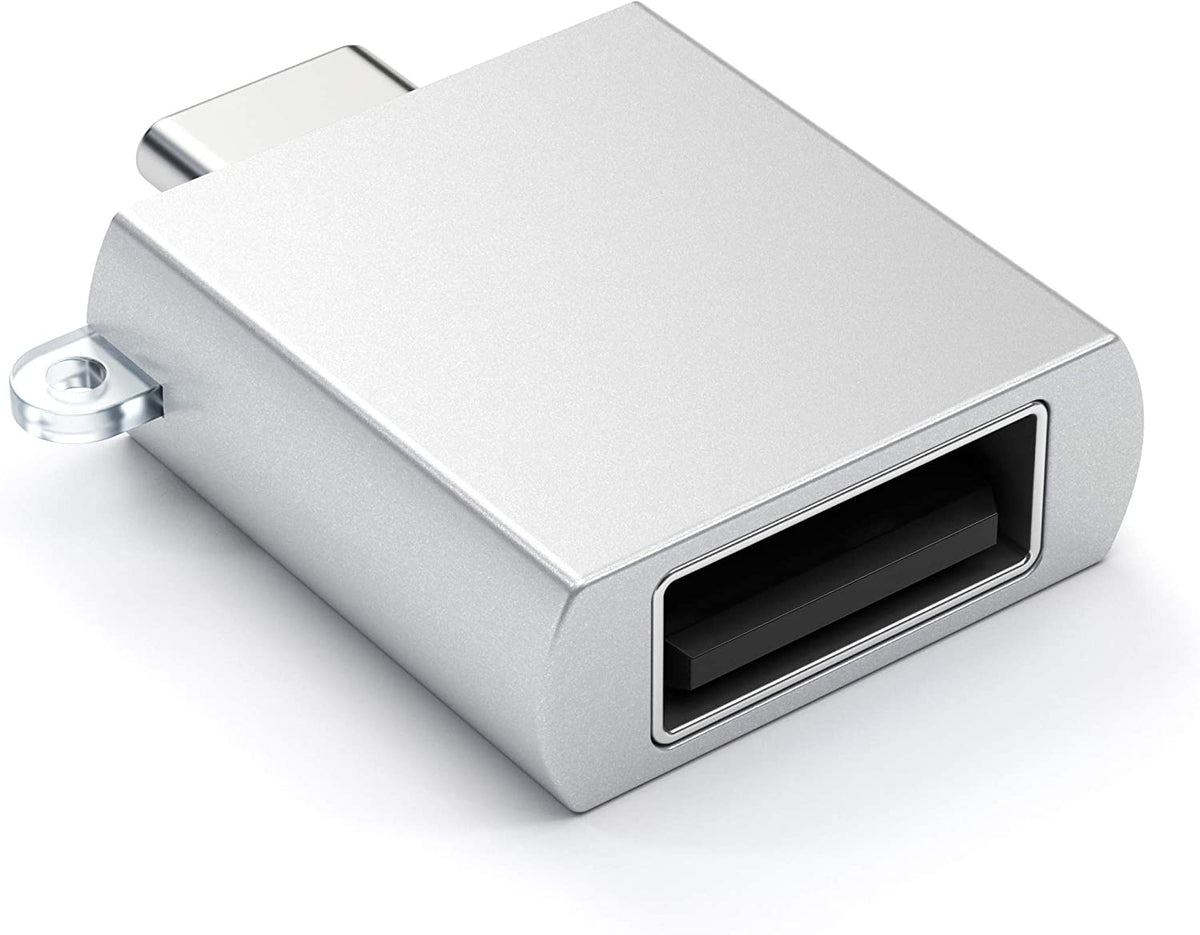 SATECHI Type-C - Type A USB Adapter, Silver