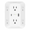 Belkin 6-Outlet Surge Protector Power Strip Wall-Mountable