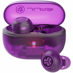 GO POP ANC True Wireless Earbuds (Transparent Purple)