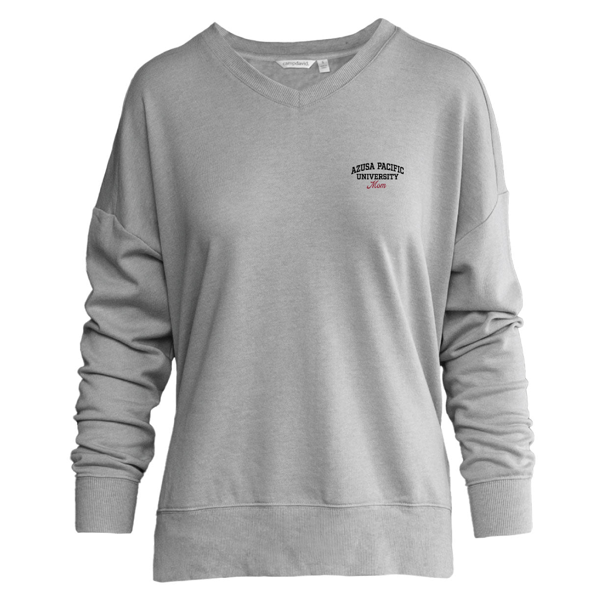 Weekend V-neck Mom Sweatshirt