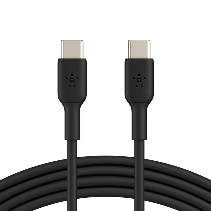 USB-C to USB-C Cable (1m / 3.3ft, Black)