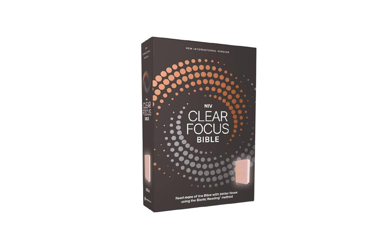 NIV, Clear Focus Bible, Leathersoft, Pink: Read more of the Bible with better focus Imitation Leather