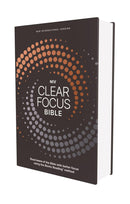 NIV Clear Focus Bible (Charcoal/Copper Hardcover)