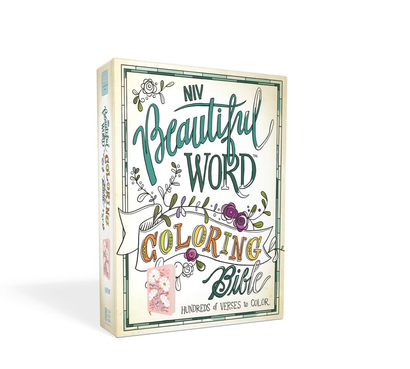 NIV, Beautiful Word Coloring Bible, Leathersoft, Pink: Hundreds of Verses to Color Imitation Leather