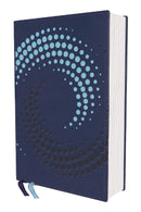 NIrV Clear Focus Bible (Navy Leathersoft)