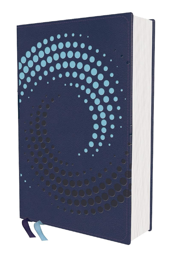 NIrV, Clear Focus Bible, Leathersoft, Navy: Read more of the Bible with better focus Imitation Leather