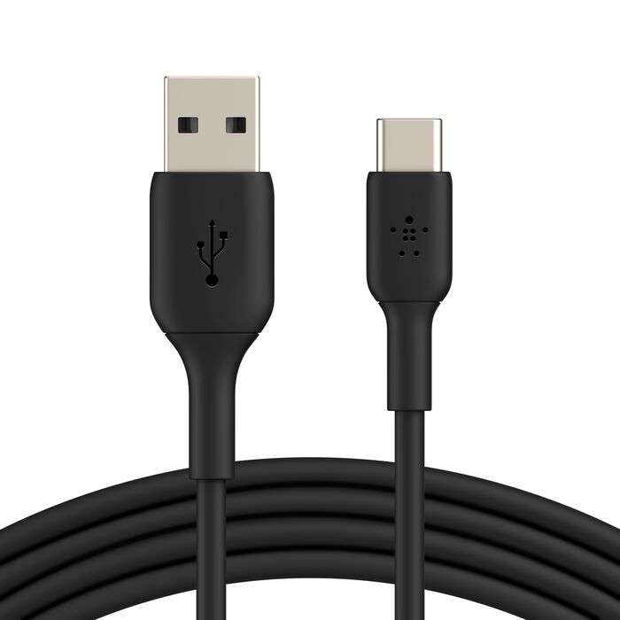 USB-C to USB-A Cable (1m / 3.3ft, Black)