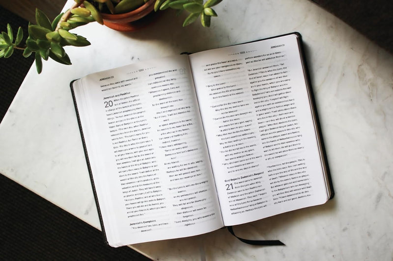 NIV, Clear Focus Bible, Leathersoft, Charcoal Brown: Read more of the Bible with better focus Imitation Leather