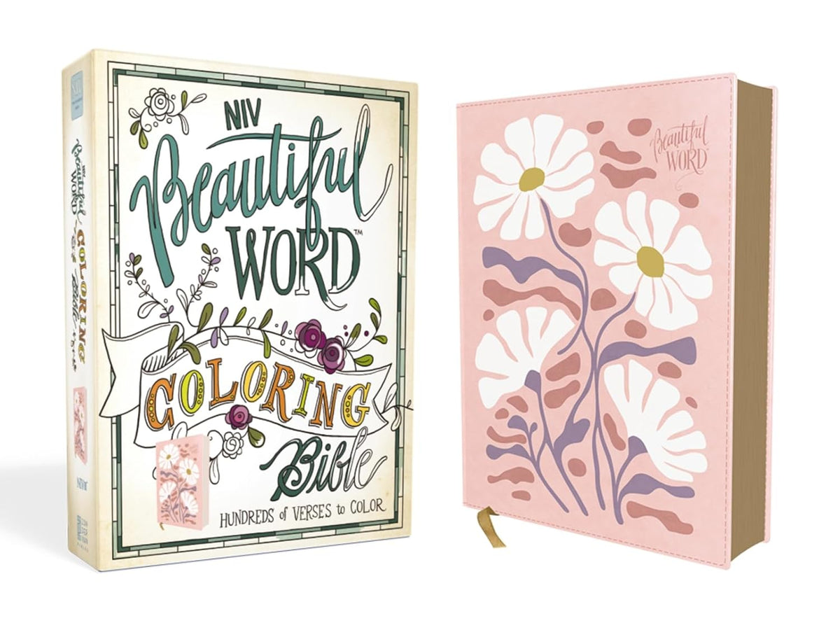 NIV Beautiful Word Coloring Bible (Leathersoft Pink)