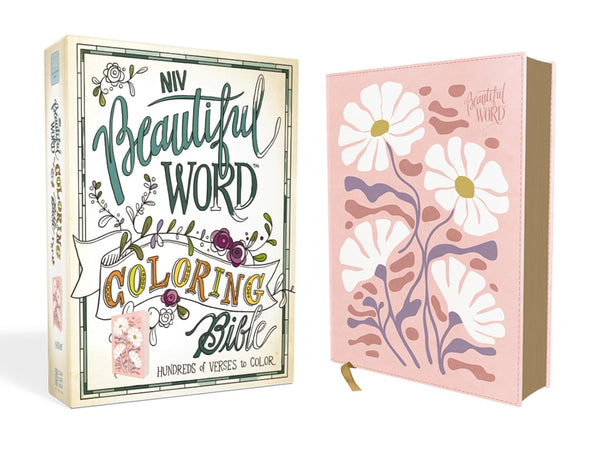 NIV, Beautiful Word Coloring Bible, Leathersoft, Pink: Hundreds of Verses to Color Imitation Leather