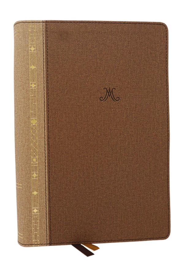 Alexander Maclaren Study Bible: Encouragement and Insights for a Christ-Centered Life (NKJV, Brown Leathersoft, Comfort Print) Imitation Leather