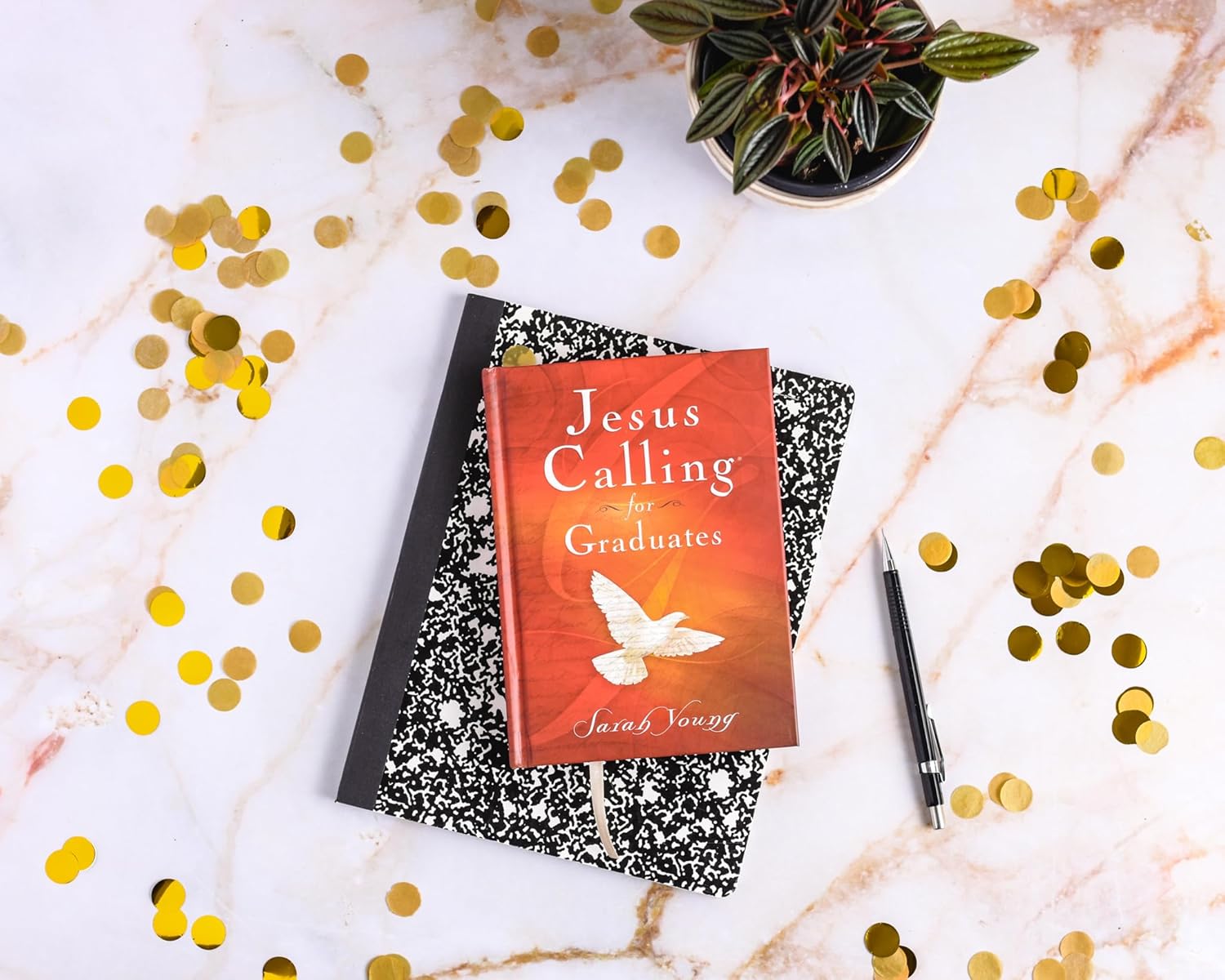 Jesus Calling for Graduates, Hardcover, with Scripture References: 150-Day Devotional for Grads Seeking Spiritual Guidance (150 Daily Devotions) - The Perfect Christian Graduation Gift