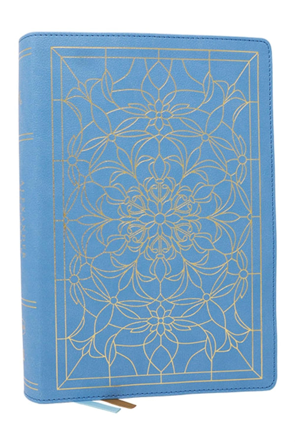 Alexander Maclaren Study Bible: Encouragement and Insights for a Christ-Centered Life (NKJV, Blue Leathersoft, Comfort Print)