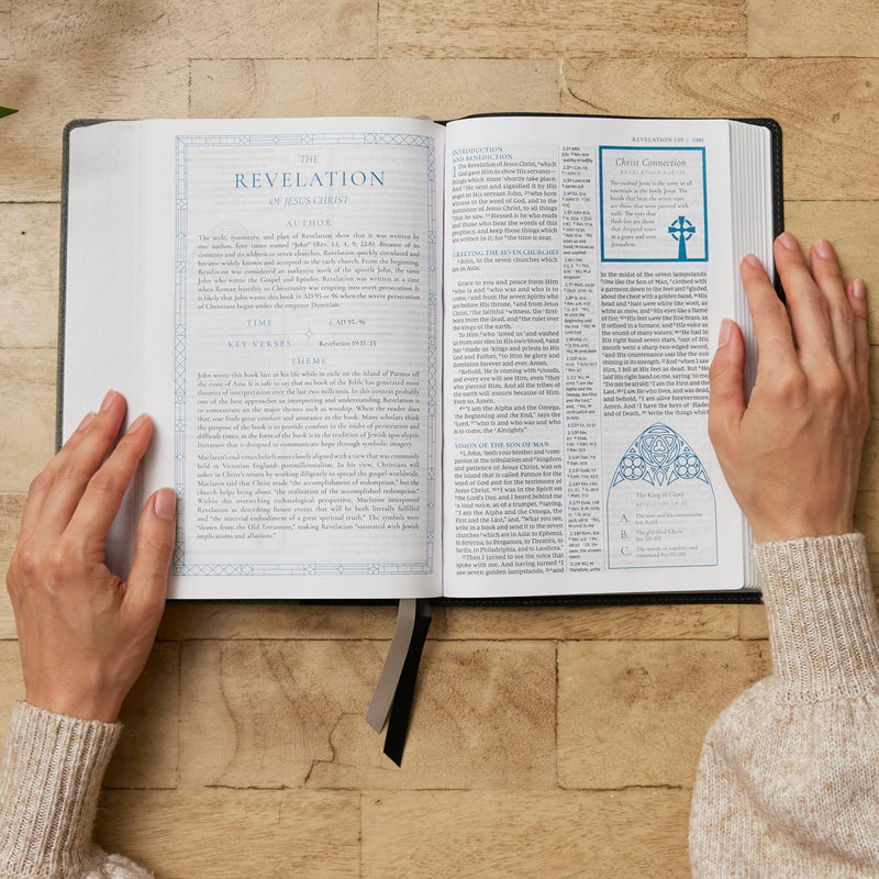 Alexander Maclaren Study Bible: Encouragement and Insights for a Christ-Centered Life (NKJV, Brown Leathersoft, Comfort Print, Thumb Indexed)