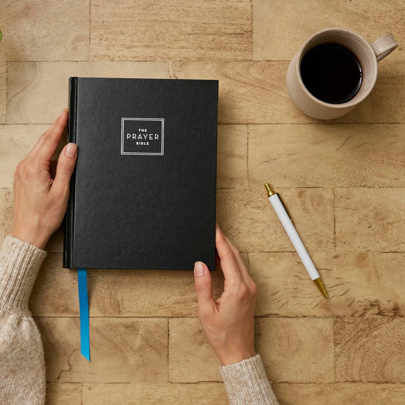 The Prayer Bible: Pray God’s Word Cover to Cover (NIV, Hardcover, Red Letter, Comfort Print)
