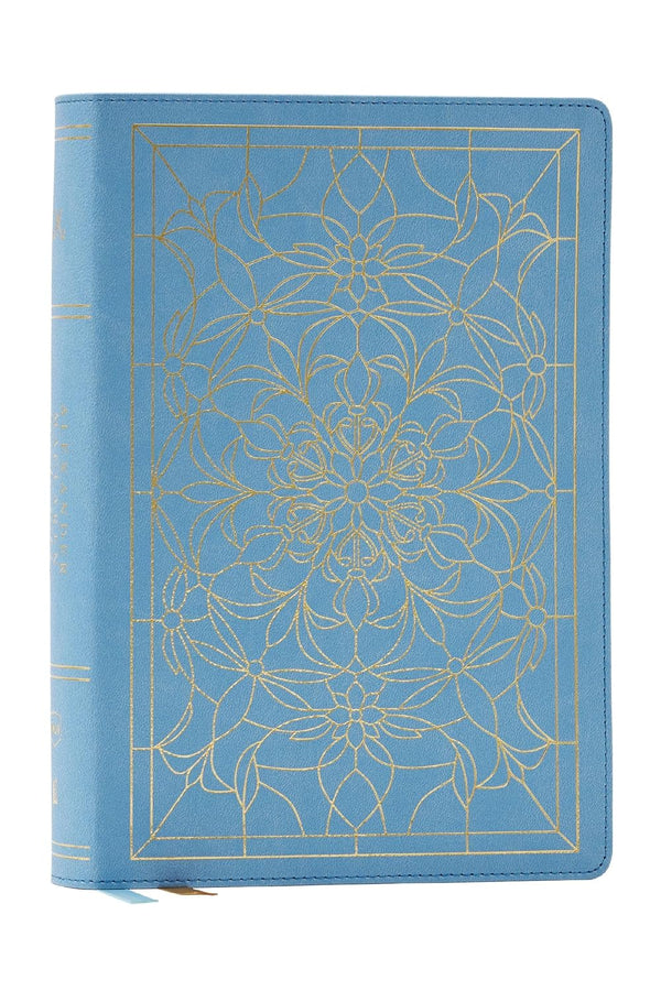 Alexander Maclaren Study Bible: Encouragement and Insights for a Christ-Centered Life (NKJV, Blue Leathersoft, Comfort Print, Thumb Indexed) Imitation Leather