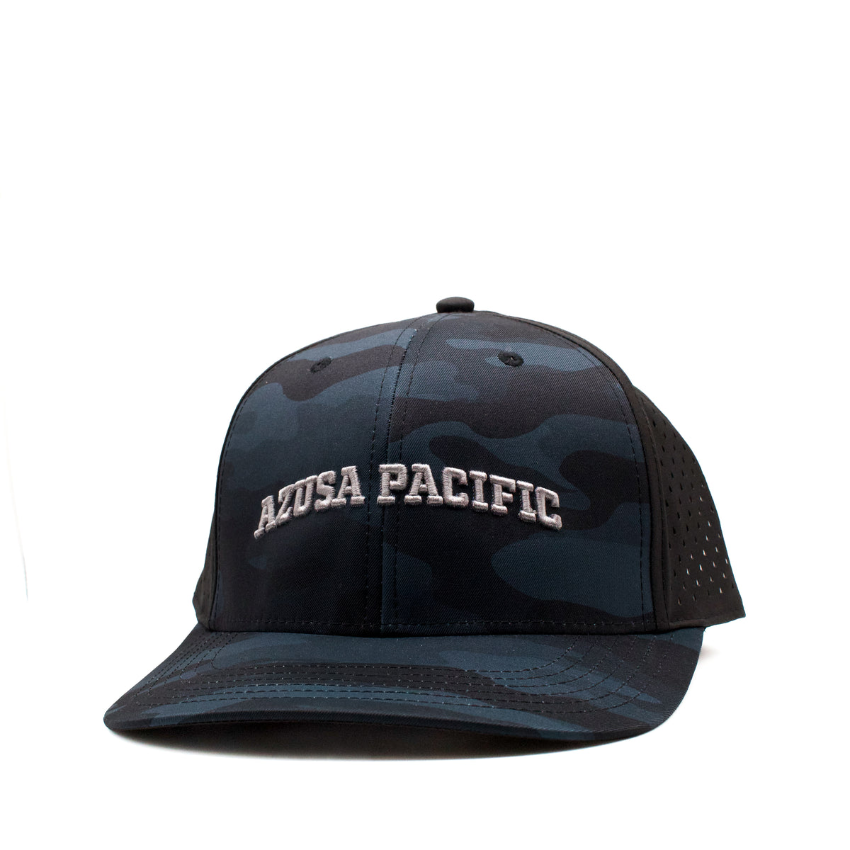 Azusa Pacific Black Camo Rempa Velcro Back Hat