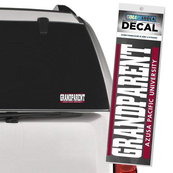 Grandparent Car Decal