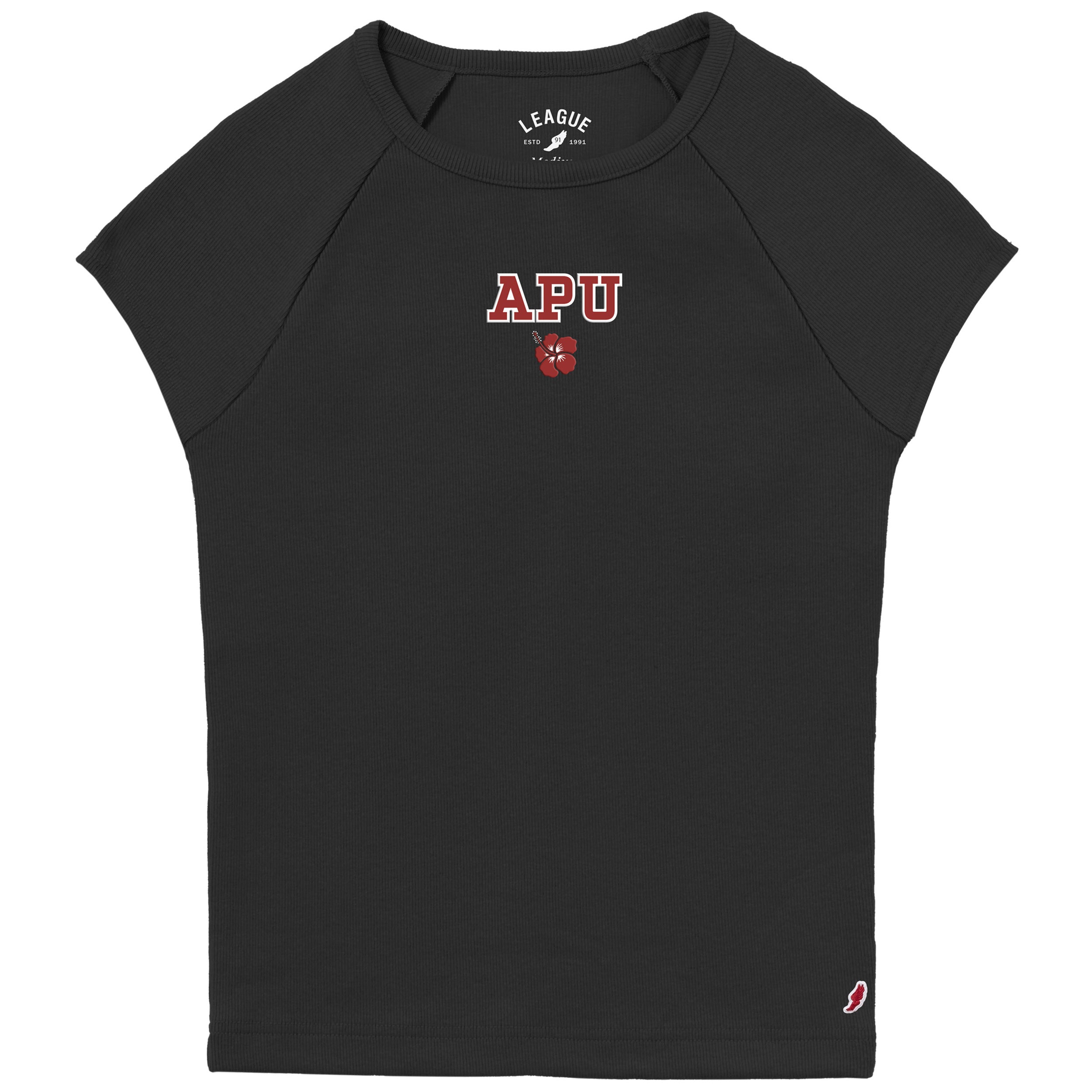 League APU Hibiscus Ribbed T-shirt