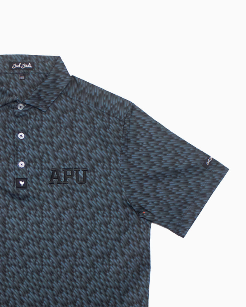 Bad Birdie Cosmic Chaos Black Polo