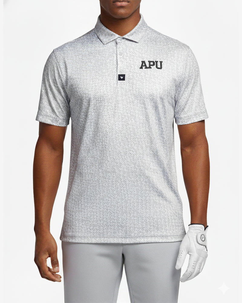 Bad Birdie Cosmic Chaos Grey Polo