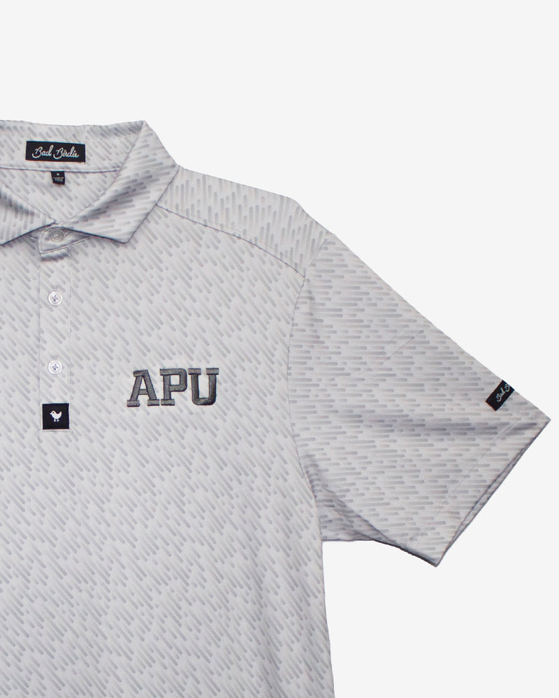 Bad Birdie Cosmic Chaos Grey Polo