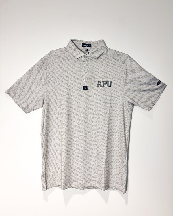 Bad Birdie Cosmic Chaos Grey Polo
