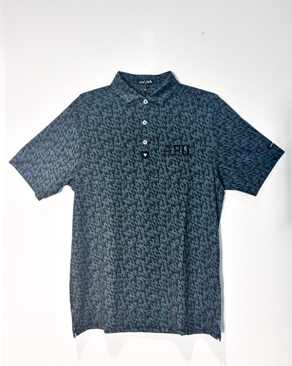 Bad Birdie Cosmic Chaos Black Polo