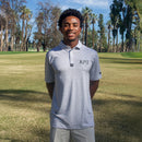 Bad Birdie Cosmic Chaos Grey Polo