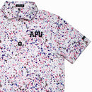 Bad Birdie Paint Splatter Polo