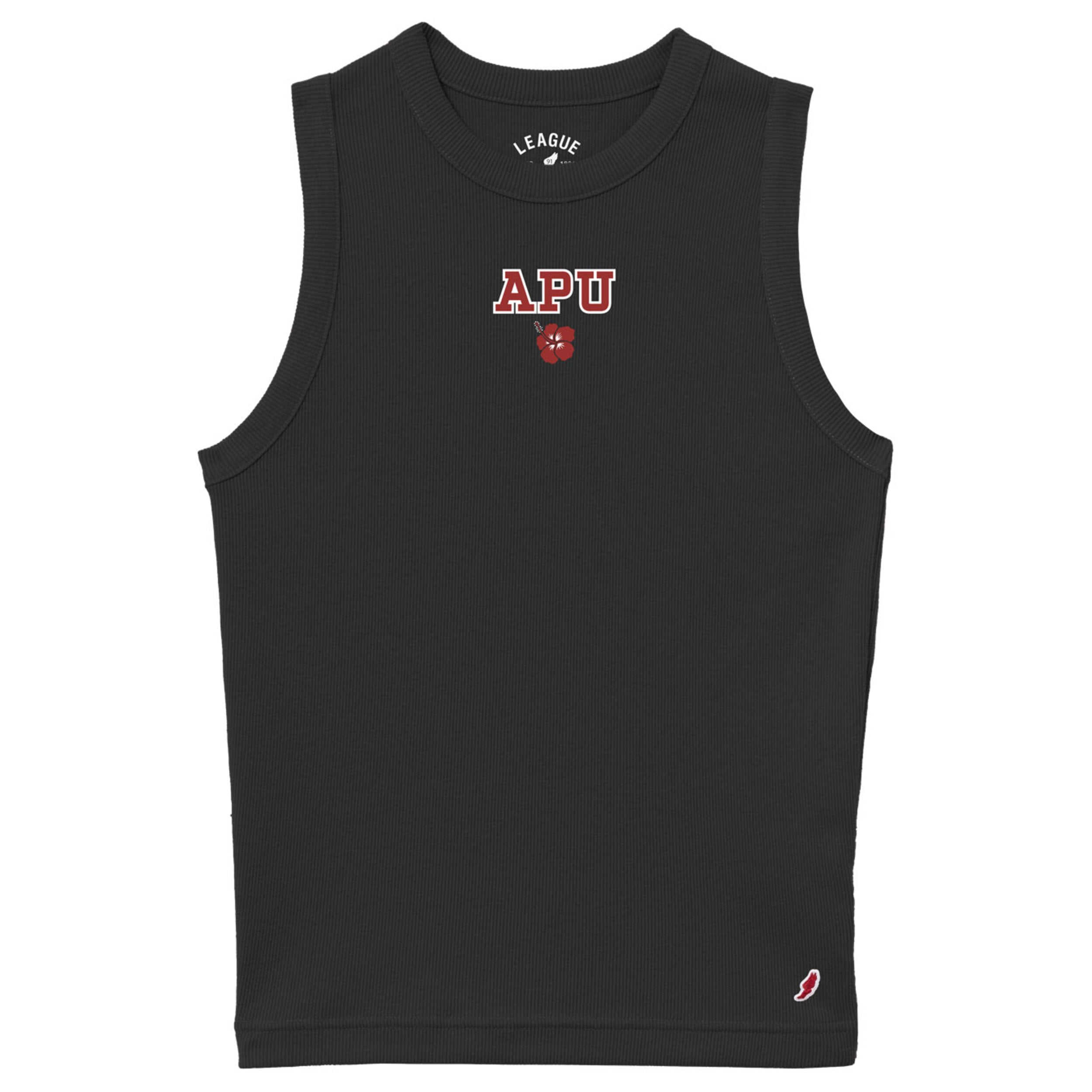 League APU Hibiscus Ribbed Tank