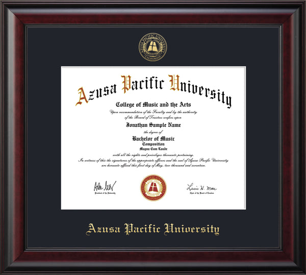 Diploma - Classic Frame Embossed