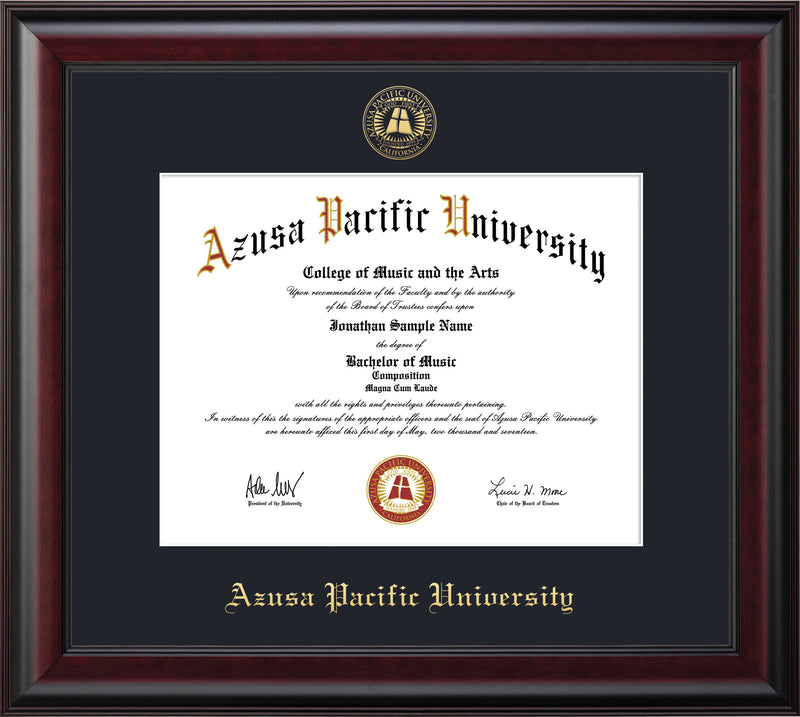 Diploma - Classic Frame Embossed