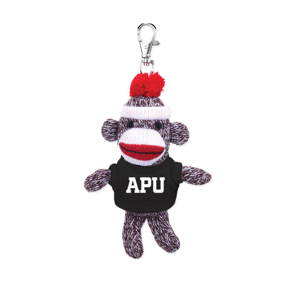 Spirit, Sock Monkey Key Chain with APU tee