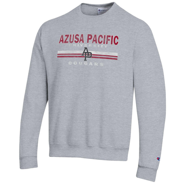 Champion, Crewneck, Azusa Pacific University, AP, Cougars