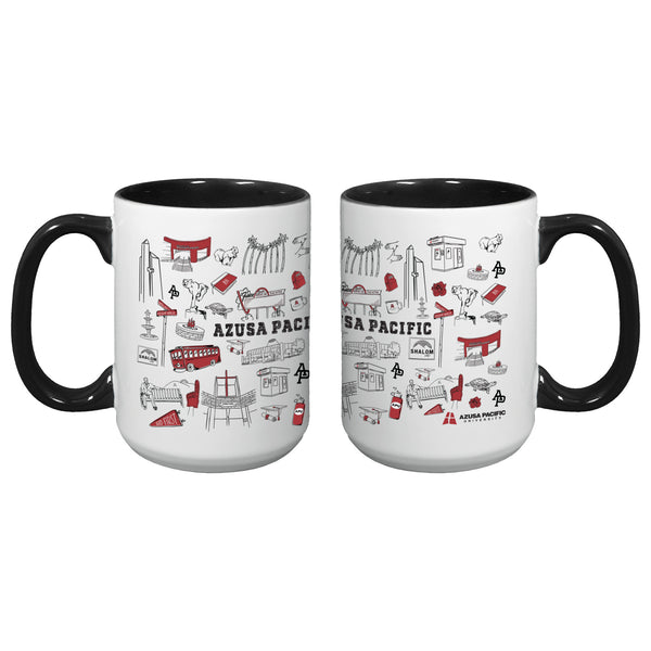 Campus Life Icon Azusa Pacific Mug